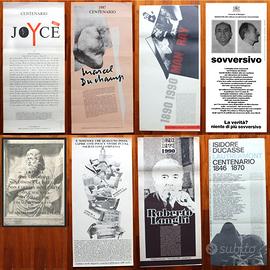 Simongavina e Dino Gavina, 8 manifesti Duchamp, ..