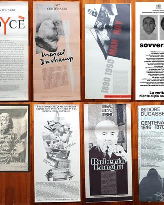 Simongavina e Dino Gavina, 8 manifesti Duchamp, ..