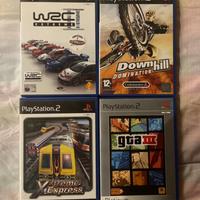 4 giochi per PS2