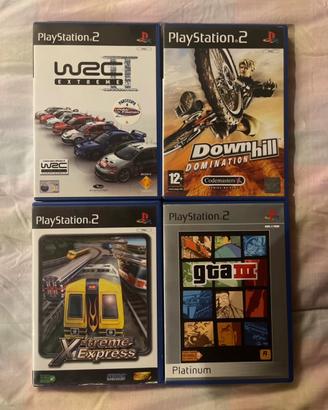 4 giochi per PS2