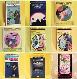 Libri romanzi e gialli vintage