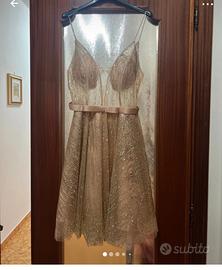 Abito paillettes cerimonia