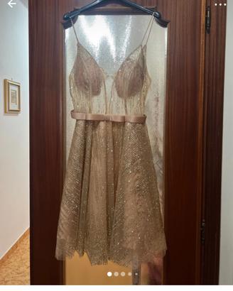 Abito paillettes cerimonia