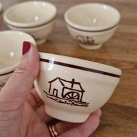 Set 6 ciotoline vintage Mulino Bianco '83