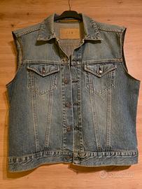 Giubbino smanicato Jeans