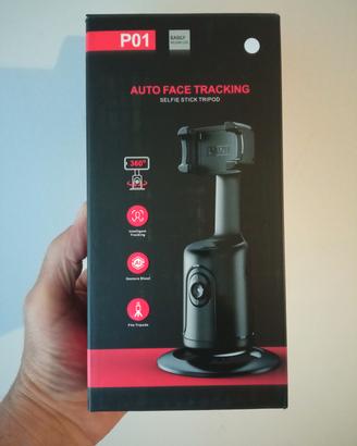 selfie Stick tripod auto face tracking P01