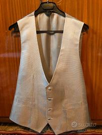 Gilet Canali – 100% seta Taglia M/L