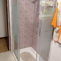 Box Doccia Angolare con ante scorrevoli 70x100cm