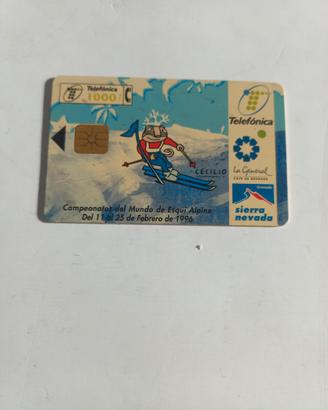 scheda telefonica 