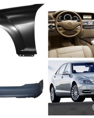 Mercedes Classe S W221 cofano paraurti airbag box