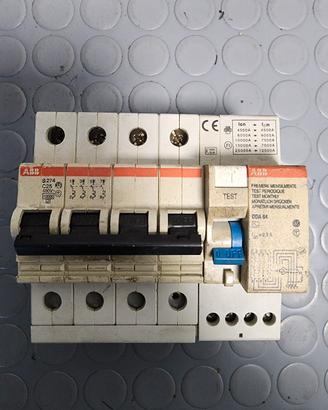 differenziale magnetotermico trifase ABB