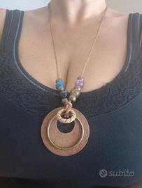 Lotto 2 collane boho-chic