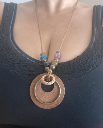 Lotto 2 collane boho-chic