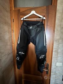 Tuta moto stradale in pelle alpinestars
