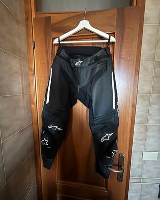 Tuta moto stradale in pelle alpinestars