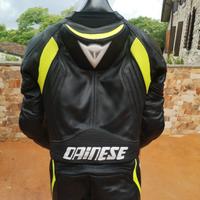 tuta moto 48 dainese divisibile in pelle