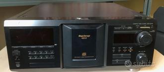 Lettore CD Sony CDP CX 450 400 dischi  			