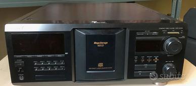 Lettore CD Sony CDP CX 450 400 dischi