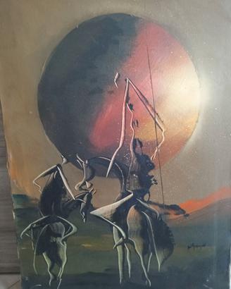 QUADRO DI V. DI GIORGIO, DON CHISCIOTTE