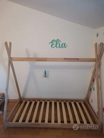 Letto Montessori a capanna 