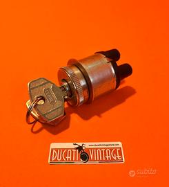 Blocchetto accensione Gilera d'epoca con 2 chiavi