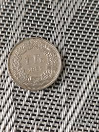 1Franco Svizzero anno 1985