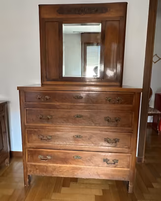 Comò antico legno massello