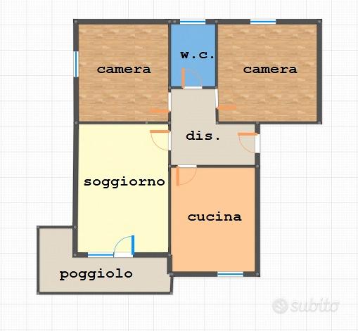 Bicamere libero subito - Vista 5