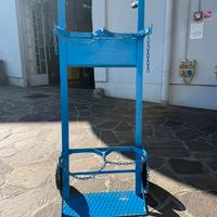 Carrello portabombole