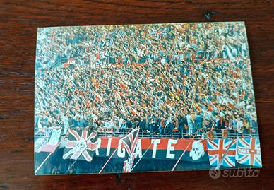 Foto tifo Milan anni 90 Brigate Fossa 80 