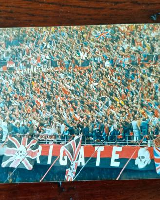 Foto tifo Milan anni 90 Brigate Fossa 80 