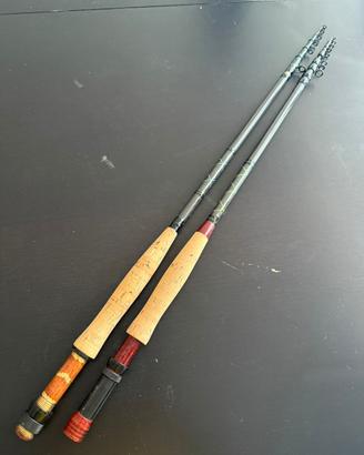 Canne da pesca a mosca telescopiche