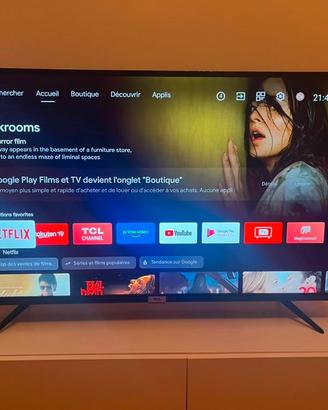 TCL Smart TV 43" 4K HDR Stato perfetto