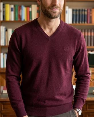 Maglione Uomo TREZ Bordeaux Taglia L
