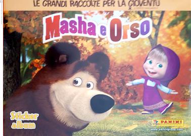 Album figurine masha e orso 2015 panini