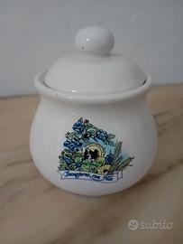 Zuccheriera Deruta Santucci Maiolica Vintage