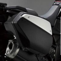Kit borse laterali per V-Strom 650 con attacchi