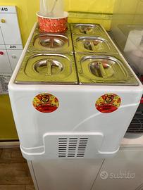 Refrigeratore da banco per bubble tea boba topping