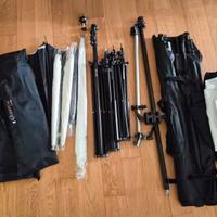 Attrezzatura Fotografica Stativi, Ombrelli, ecc