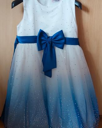 Abito vestito elegante bimba bambina