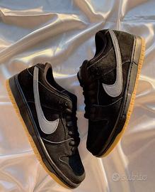 Nike Dunk Low Pro SB Black White Gum EU38.5