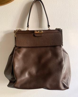 Borsa Giorgio Armani in pelle usata una sola volta