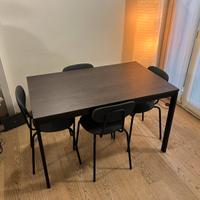 Tavolo ikea allungabile + 4 sedie