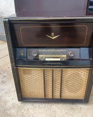 radio e giradischi vintage grundig  a valvole