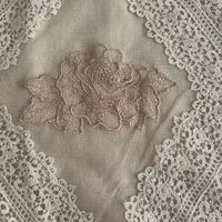 Copriletto e tenda vintage