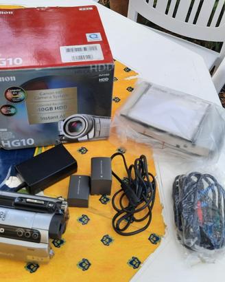 VIDEOCAMERA DIGITALE CANON HG10 HDD AVCHDD