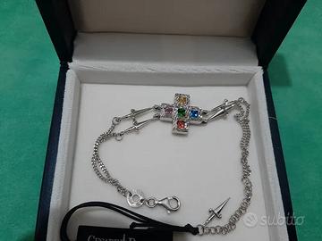 bracciale Donna argento 925 pietre Cesare Paciotti