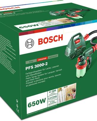 Bosch sistema elettrico di verniciatura a spruzzo