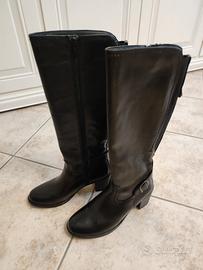 Stivali neri donna al ginocchio numero 38 