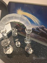 Natività cristallo Swarovski originale con scatola